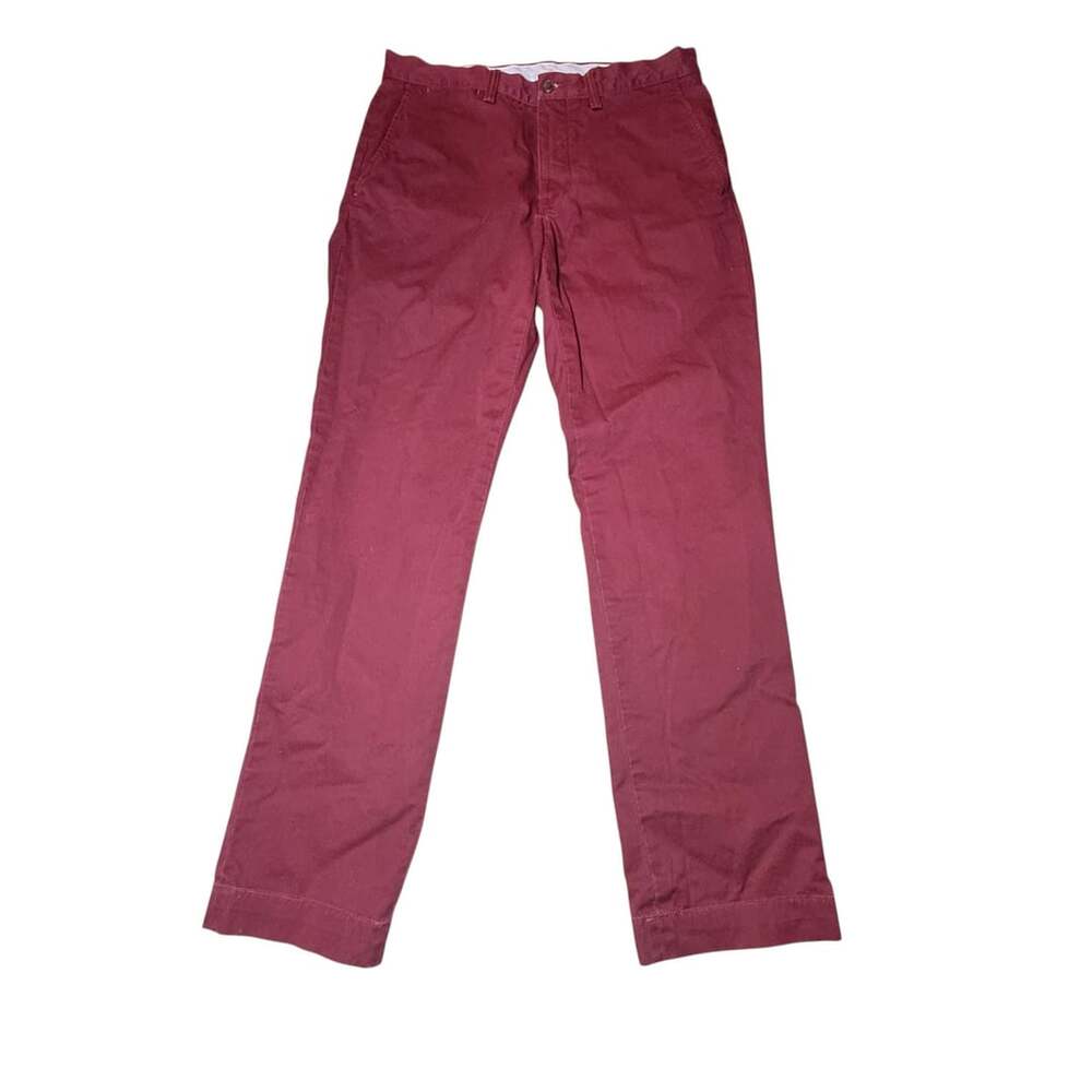 Polo Ralph Lauren Chino Pants Maroon Red 32 x 32